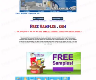 Free-Samples.com(FreeSamples.com爘 Free Samples) Screenshot