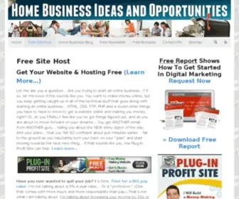 Free-Site-Host.com(Plug-In Profit Site) Screenshot