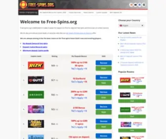 Free-Spins.org Screenshot
