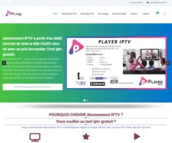 Free-Testiptv.com(ACCEUIL) Screenshot