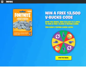 Free-THE-Vbucks.com(Fortnite V) Screenshot