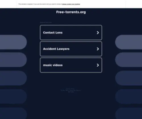 Free-Torrents.org(главная) Screenshot