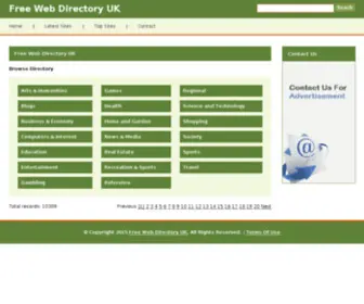 Free-WEB-Directory.co.uk(Online Directory) Screenshot