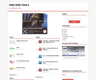 Free-WEB-Tools.com(Free Web Tools) Screenshot