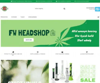 Free-Wheelin-Head-Shop.dk(Free Wheelin Head Shop) Screenshot