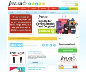 Free.ca(Best Free Samples) Screenshot