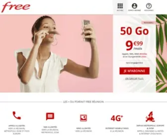 Free.re(Bienvenue chez Free mobile) Screenshot
