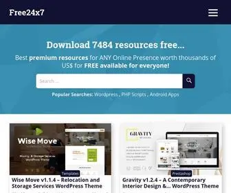 Free24X7.org(Download Free WordPress Themes/Plugins) Screenshot