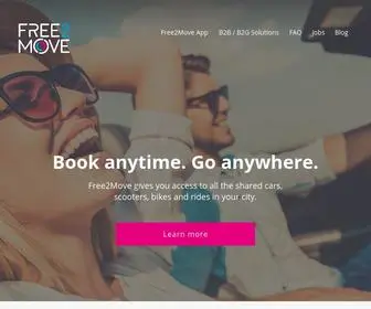 Free2Move.com(Free2Move) Screenshot