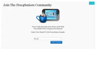Free4Seniors.com(Helping Citizens Over 50 Save Money) Screenshot