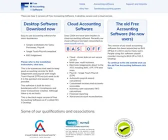 Freeaccountingsoftware.com.au(Free accounting software) Screenshot