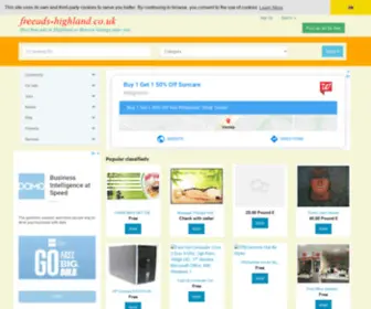 Freeads-Highland.co.uk(Freeads Highland) Screenshot