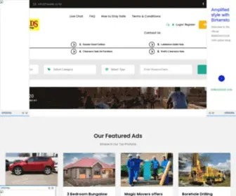 Freeads.co.ke(Home 1) Screenshot