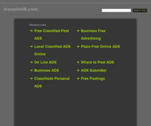 Freeads48.com(Freeads 48) Screenshot