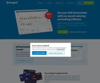Freeagent.com(Accounting software you'll love) Screenshot
