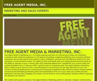 Freeagentmedia.com(FREE AGENT MEDIA) Screenshot