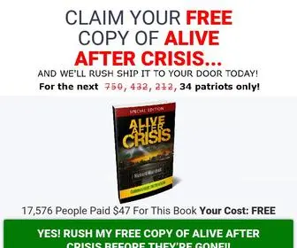 Freealiveaftercrisis.com(Alive After Crisis) Screenshot