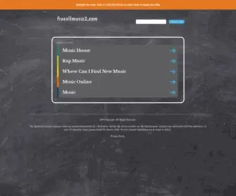 Freeallmusic2.com(Freeallmusic2) Screenshot
