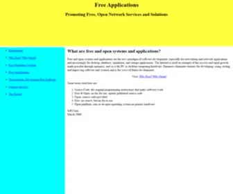 Freeapp.com(Free Applications) Screenshot