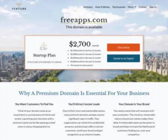 Freeapps.com(Venture) Screenshot