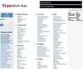 Freebestads.com(Best Free Classified Ads Site) Screenshot