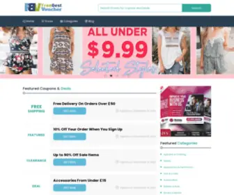 Freebestvoucher.com(Coupons, Deals, Offers) Screenshot