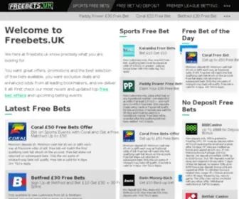Freebets.uk Screenshot