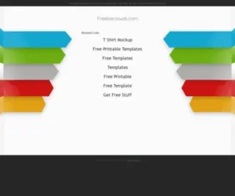 Freebieclouds.com(Free Resources for Creative People) Screenshot