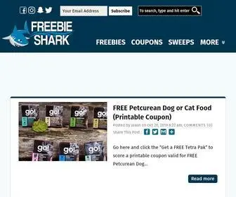 Freebieshark.com(Free stuff blog) Screenshot