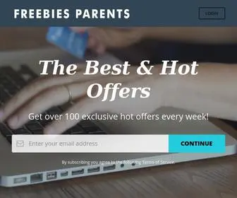 Freebiesparents.com(Freebies Parents) Screenshot