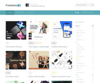 Freebiesui.com(Free hand) Screenshot