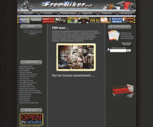 Freebiker.fr(Les fiches mécanique moto) Screenshot