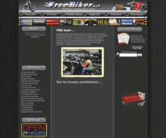 Freebiker.net(Mécanique) Screenshot