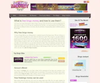 Freebingomoney.com Screenshot