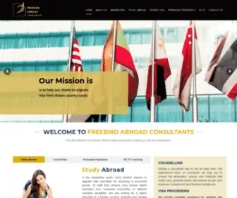 Freebirdabroad.com(Best Tourist Visa Consultants in Chandigarh) Screenshot