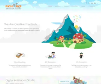 Freebirdanimation.com(FreeBird Animation Studio) Screenshot