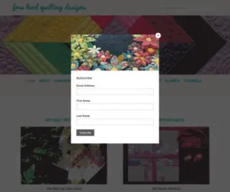 Freebirdquiltingdesigns.com.au(Longarm Quilting Services and Custom Quilting Melbourne Australia) Screenshot
