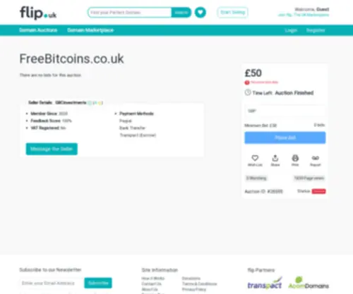 Freebitcoins.co.uk(Get Free Bitcoins) Screenshot