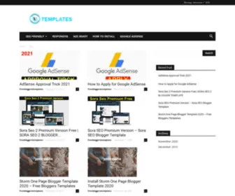 Freebloggerstemplates.com(Free Bloggers Templates) Screenshot