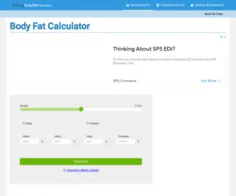 Freebodyfatcalculator.org(Freebodyfatcalculator) Screenshot