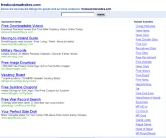 Freebookmarksites.com(Free Social Bookmarking Sites List) Screenshot