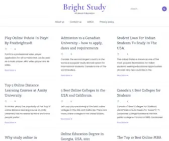 Freebrightsoft.com(All about Education) Screenshot