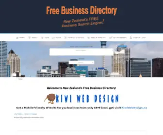 Freebusinessdirectory.co.nz(List Your Business Online for Free) Screenshot