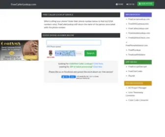Freecallerlookup.com(CNAM) Screenshot