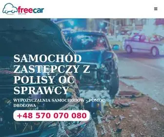 Freecar.pl(Wypożyczalnia samochodów Puławy) Screenshot