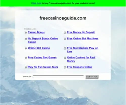 Freecasinosguide.com Screenshot
