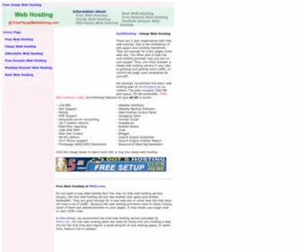 Freecheapwebhosting.com(Free Web Hosting) Screenshot