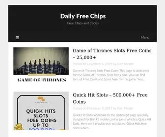 Freechipscode.com(Free Chips Codes) Screenshot