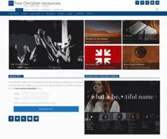 Freechristianresources.org(Free Christian resources) Screenshot