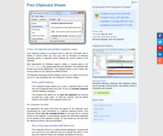 Freeclipboardviewer.com(Free Clipboard Viewer) Screenshot